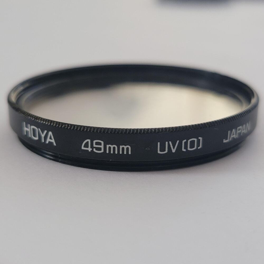 Hoya 49mm UV[0] Filter Black Japan Camera Lens Protective UV Photo Ring